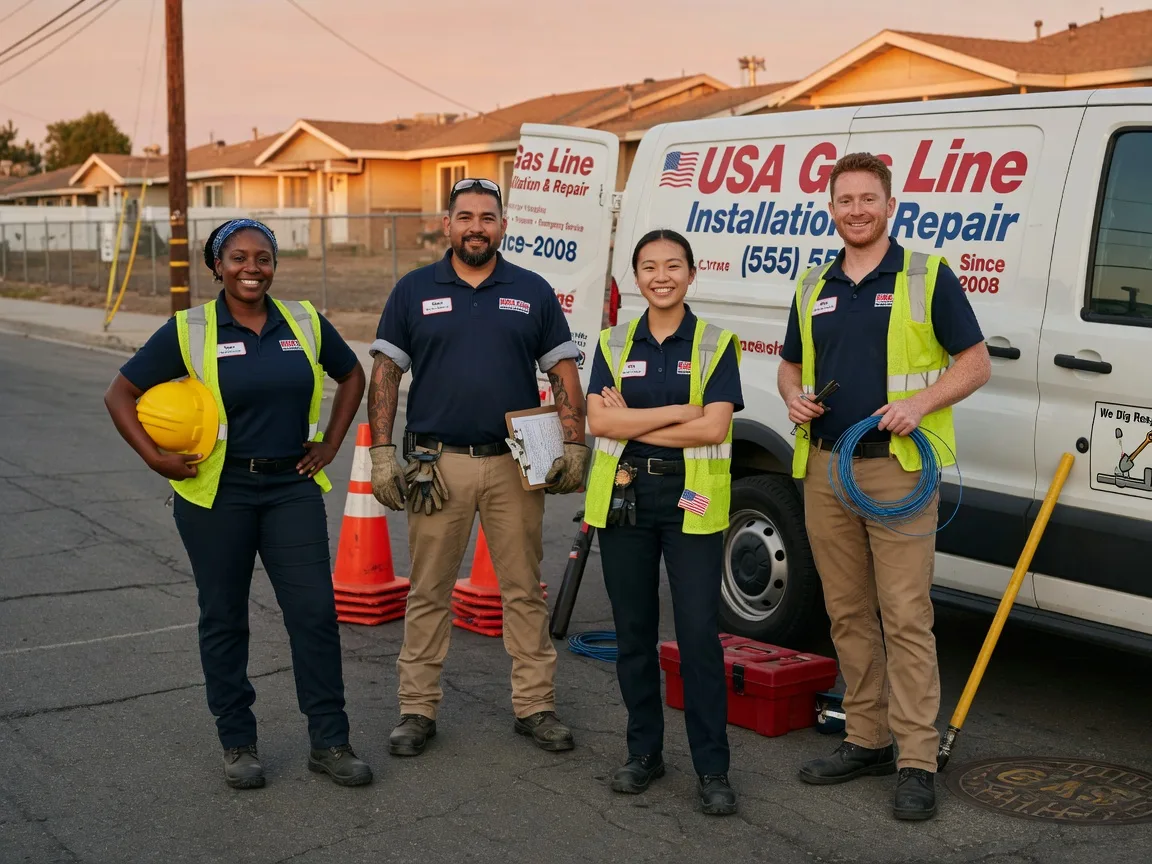 Gas Line Installation company in Jamestown, KY